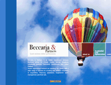 Tablet Screenshot of paolobeccaria.com